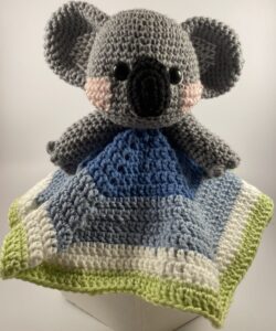 Basil the Koala - Crochet Lovey
