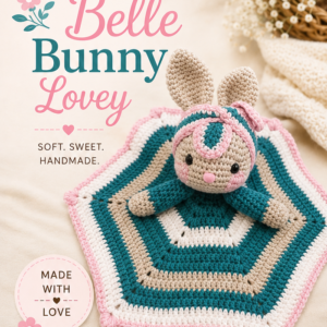 Belle Bunny Crochet Lovey