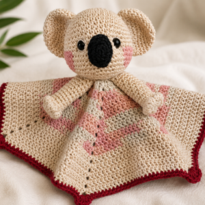 karla koala crochet lovey