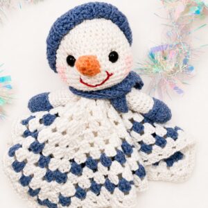 Simon Snowman Crochet Lovey