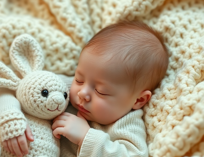 baby with lovey