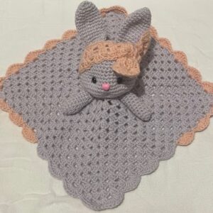 ella elephant crochet lovey