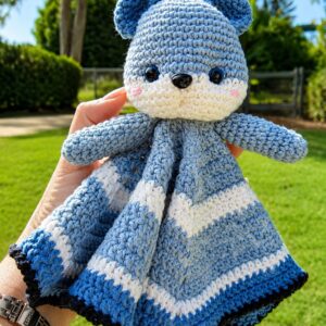 Billy Bear Crochet Lovey