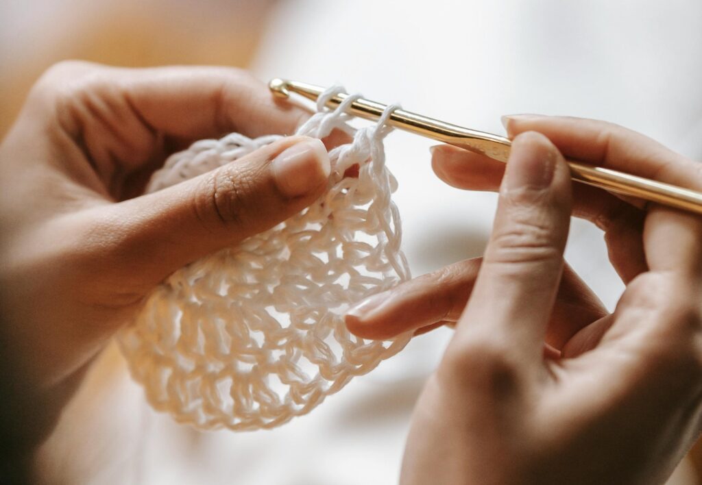 crocheting