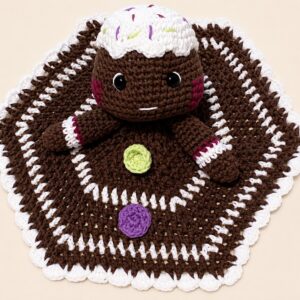 Ginny Gingerbread Crochet Lovey