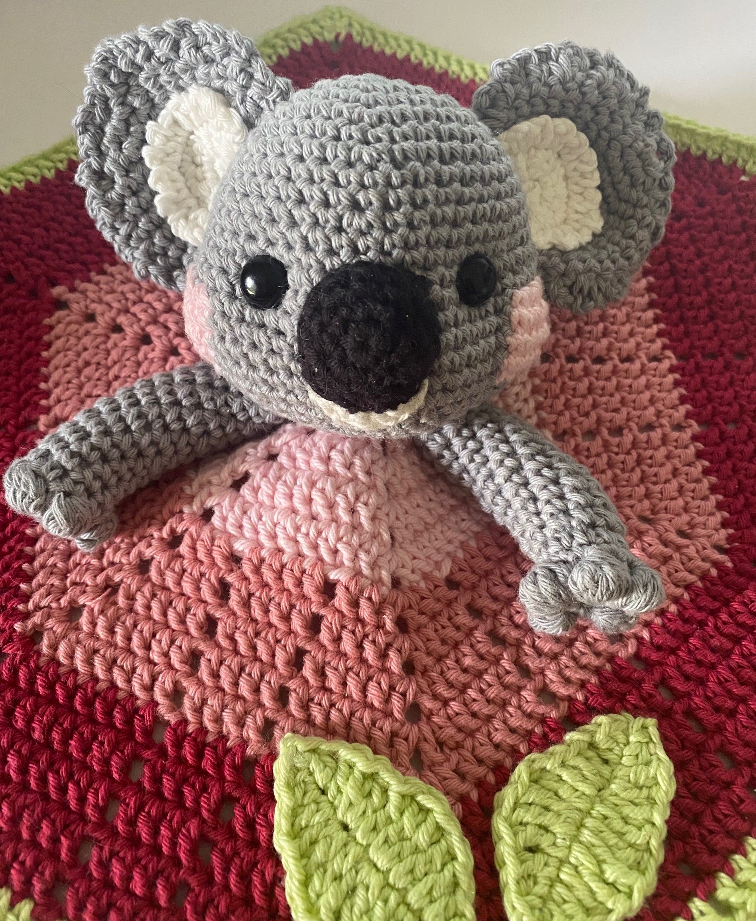 Kaycee Koala Crochet Lovey Pattern - Image 3